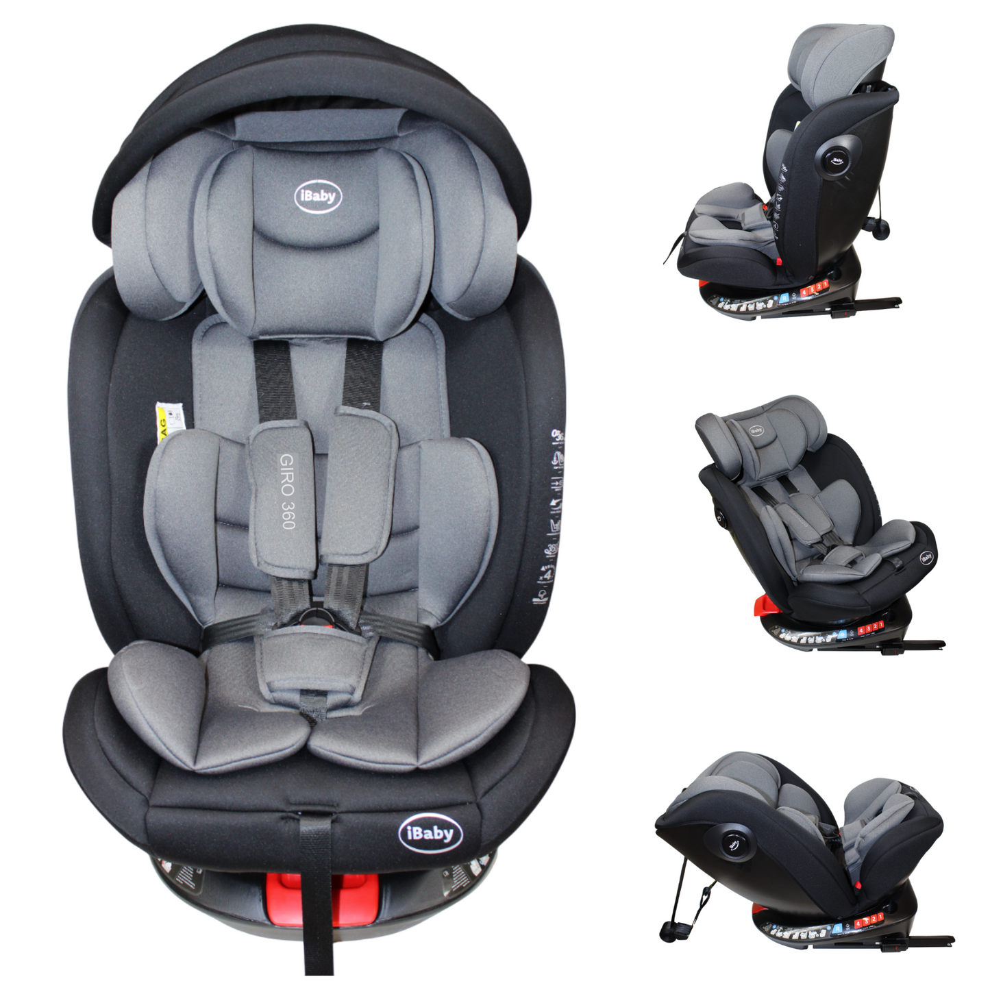 Autoasiento iBaby Giro 360°