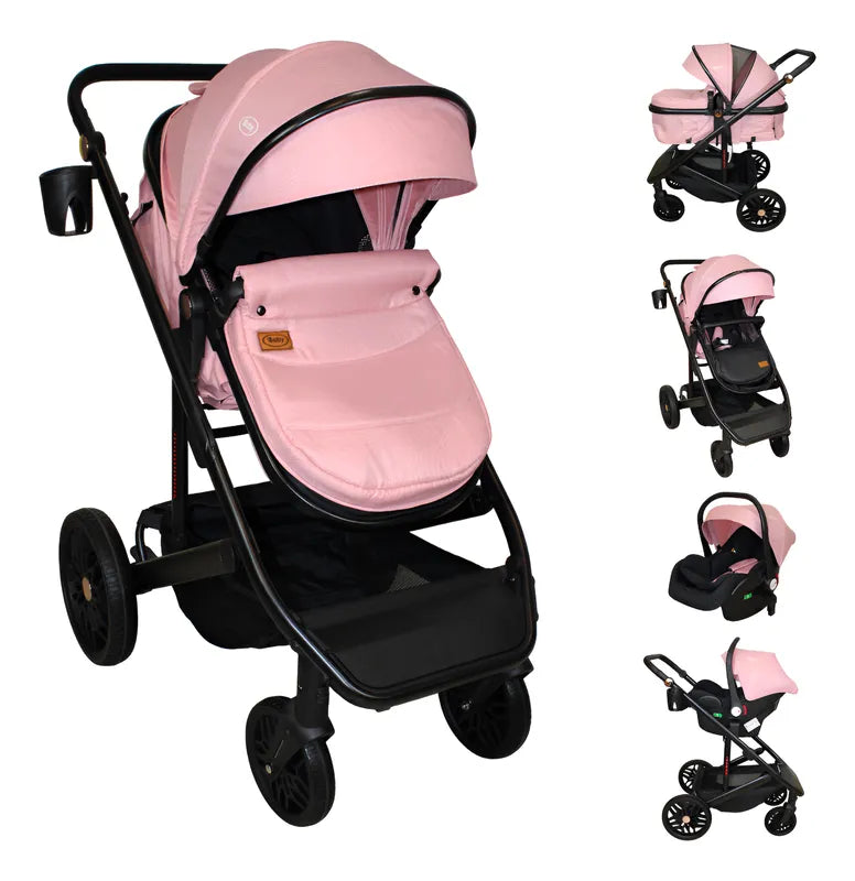 Carriola 4 En 1 Sistema De Viaje Todo Terreno Ibaby Cupra
