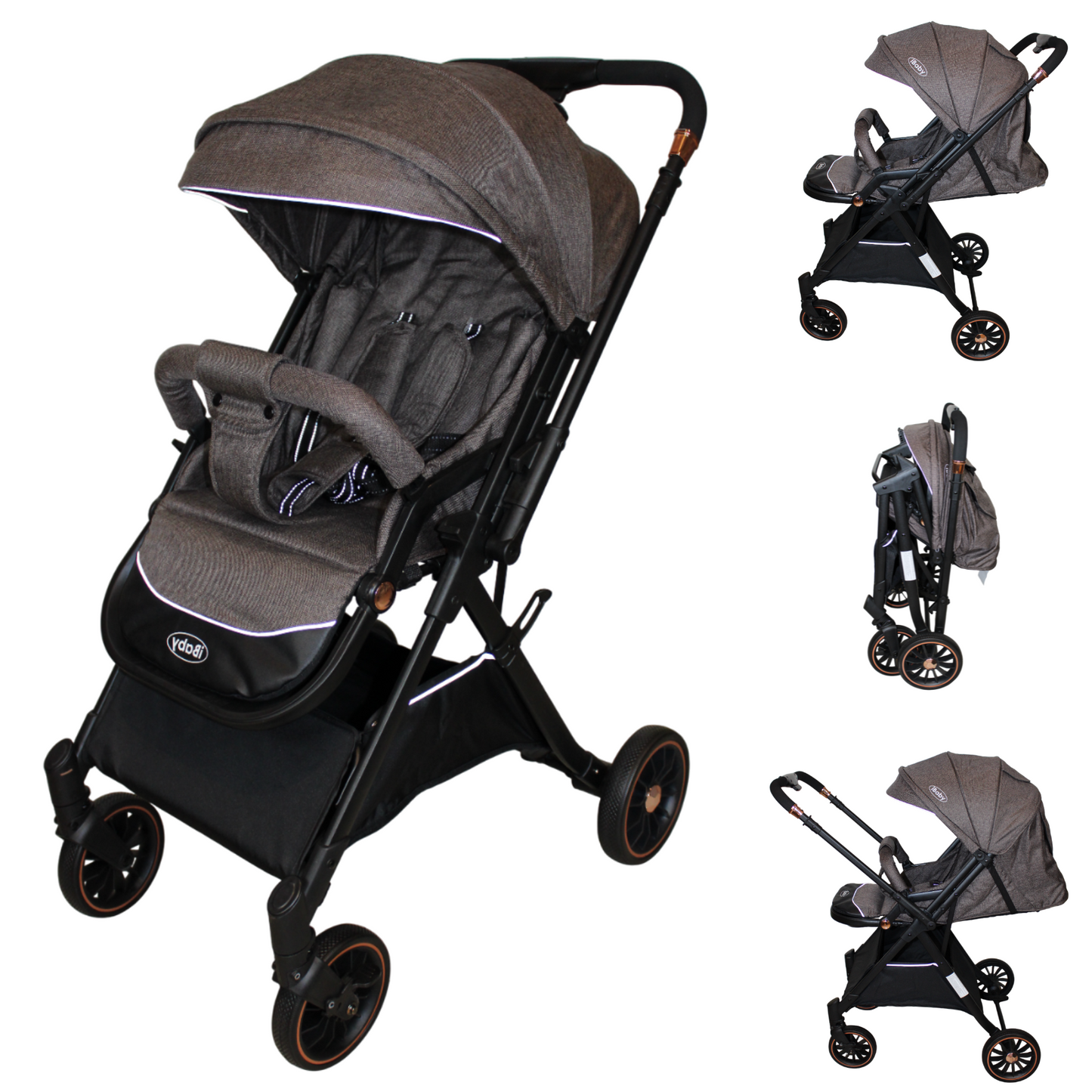 Carriola De Bebé | Compacta | Reversible | Tremiti - Ibaby
