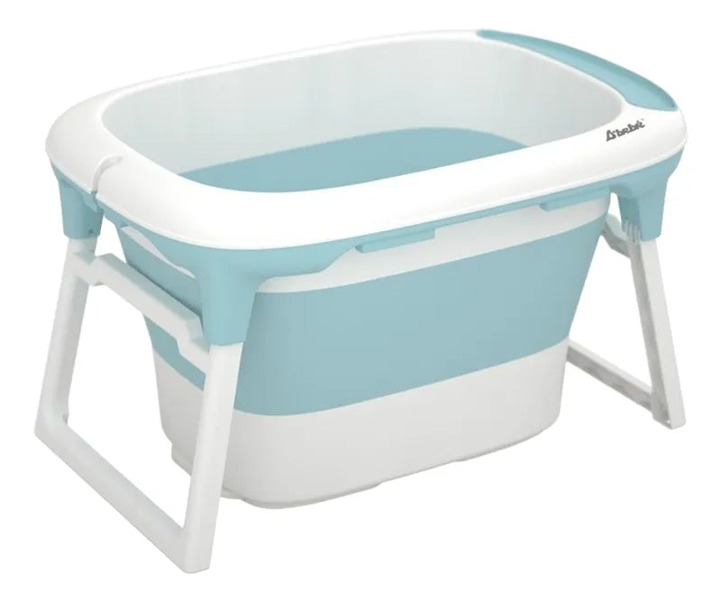 Bañera Plegable Bubbles Verde De Bebe