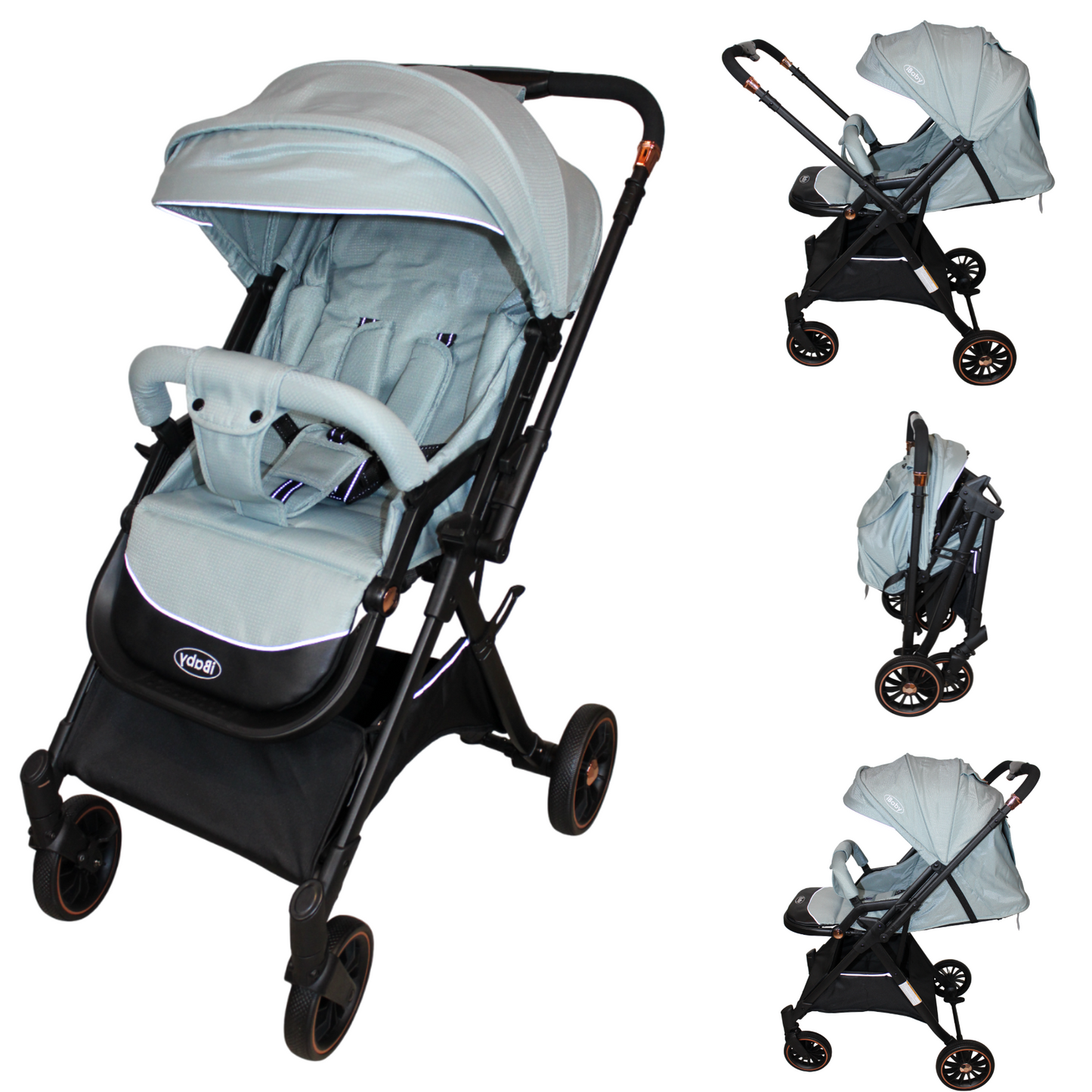 Carriola De Bebé | Compacta | Reversible | Tremiti - Ibaby