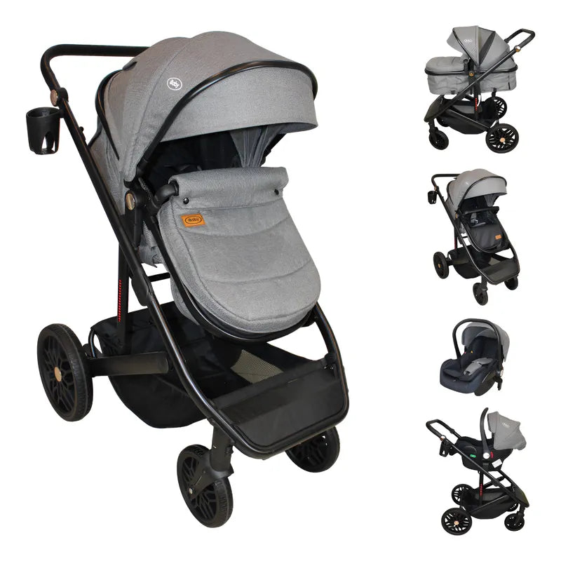 Carriola 4 En 1 Sistema De Viaje Todo Terreno Ibaby Cupra
