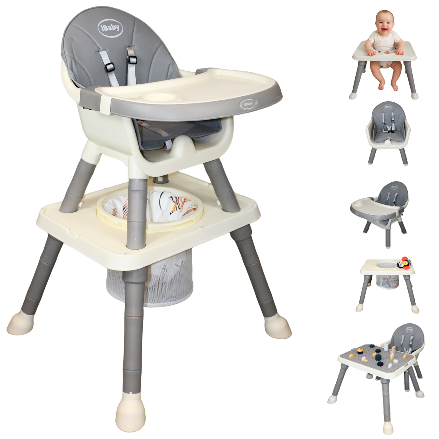 periqueras evenflo Silla alta periquera 7 en 1 con mesa y charola para bloques Primi Past – Mamalov