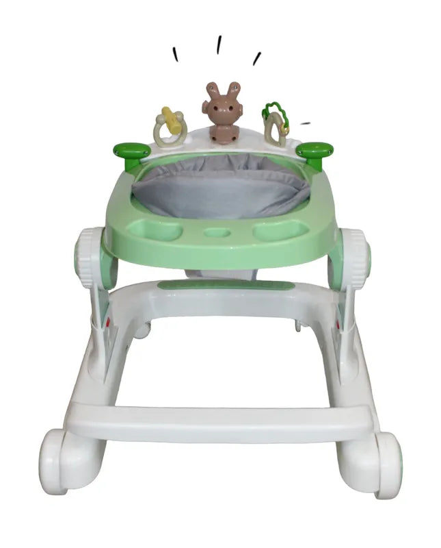Andadera Caminadora 3 En 1 Musical Y Luces Verde Ibaby