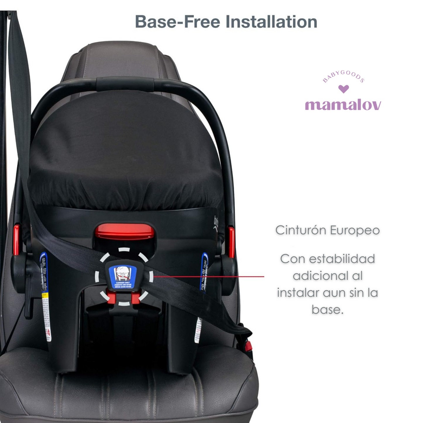 Carriola Para Correr B-free & B-safe Flexfit Con Autoasiento - Negro - Britax