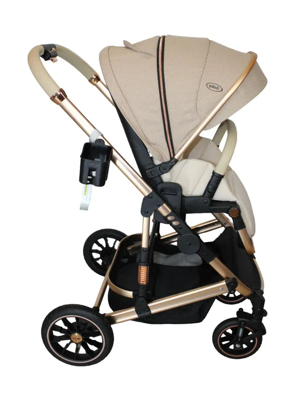 Carriola 4 en 1 Reversible Con Portabebe Alessia iBaby