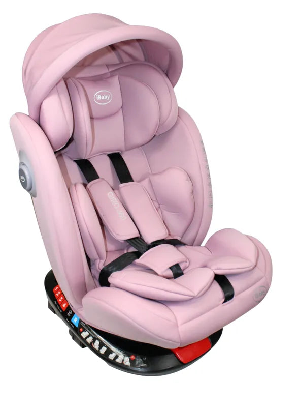 Autoasiento Giro 360 IBaby Rosa