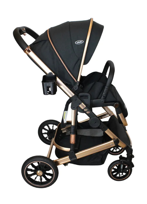 Carriola 4 en 1 Reversible Con Portabebe Alessia iBaby