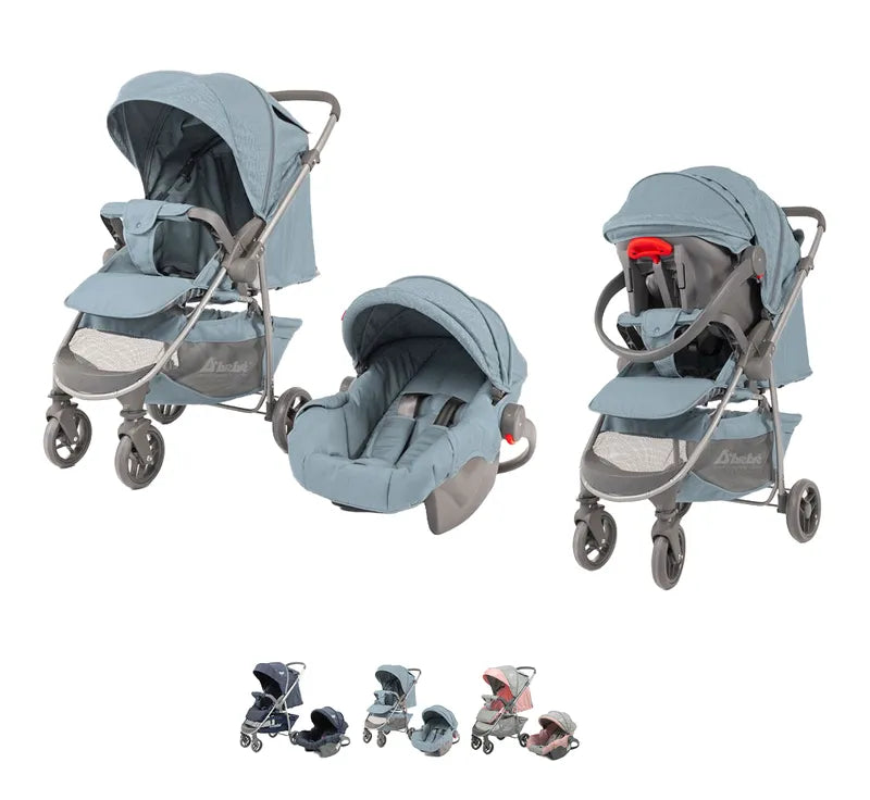 Carriola De Bebe reversible multi-funcional Travel System Max