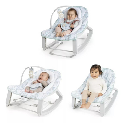 Silla Mecedora Y Vibradora 3 En 1 12637 - Multicolor - Ingenuity