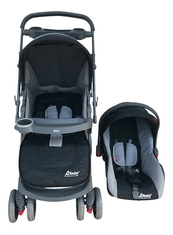 Carriola Travel System Star Baby Negro De Bebe 41 NEGRO