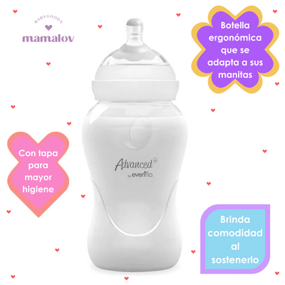 Biberon Advanced 2pk TRS 9oz - 1177 Evenflo