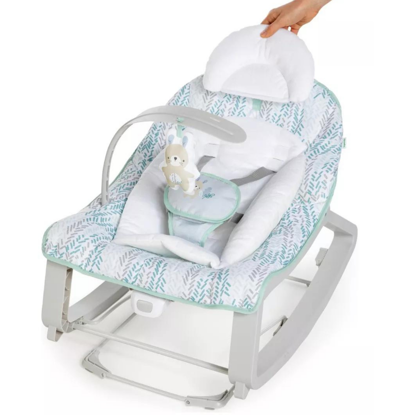 Silla Mecedora Y Vibradora 3 En 1 12637 - Multicolor - Ingenuity