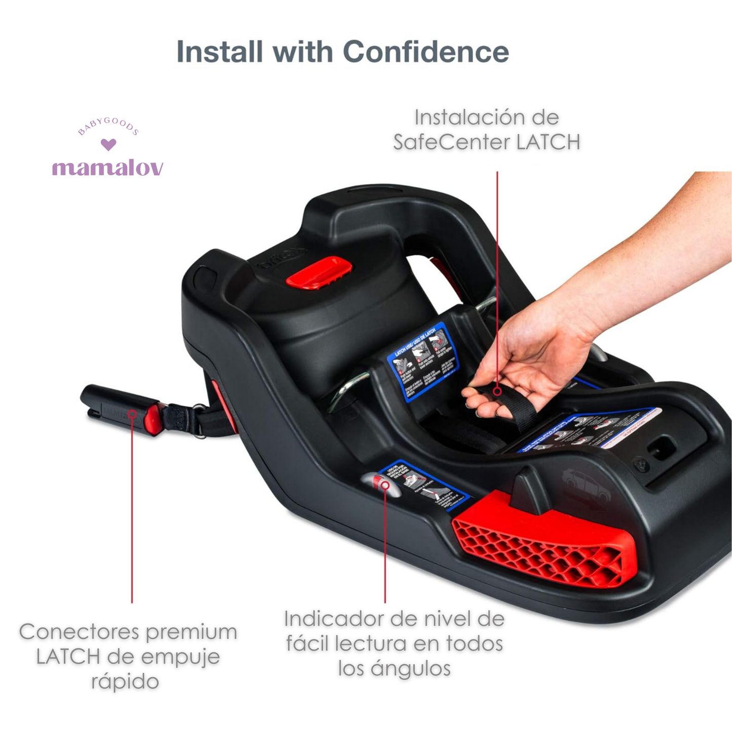 Carriola Para Correr B-lively & B-safe Con Autoasiento - Raven - Britax