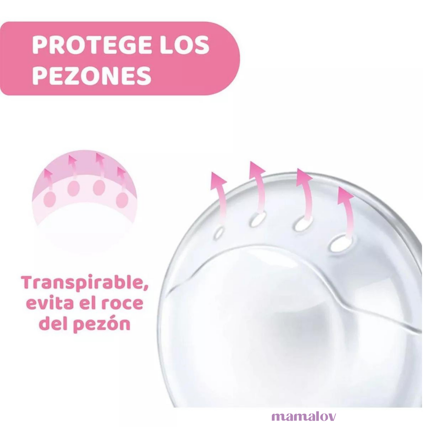 Conchas Recolectoras De Leche Transpirables Chicco-5348