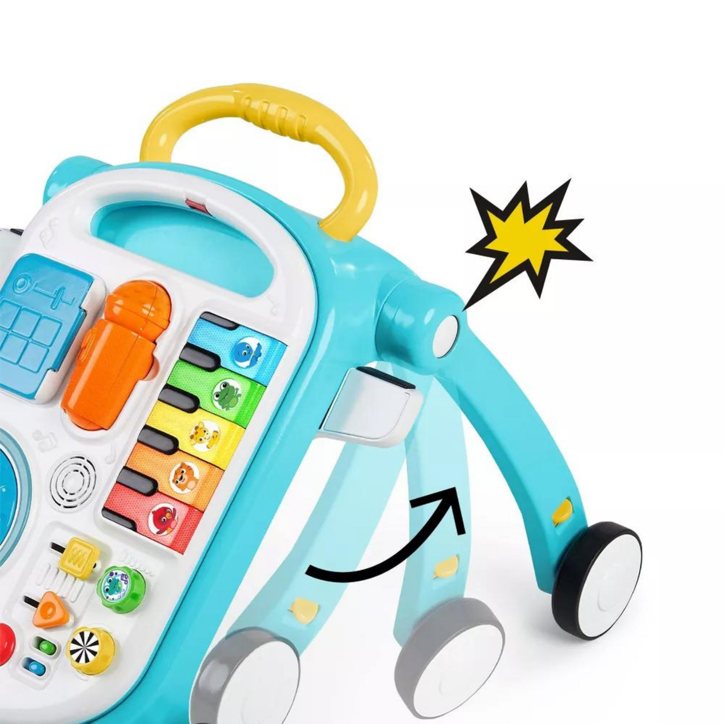 Centro De Actividades 4 en 1 Musical Mixn Roll - Baby Einstein