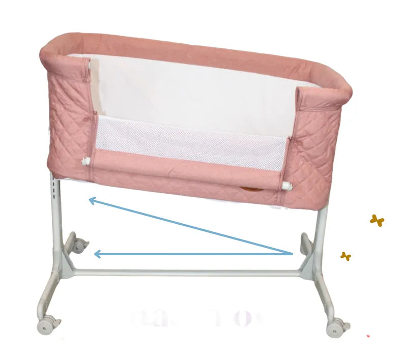Colecho Para Bebe Con Posicion Anti Reflujo | Mau - Negro - Ibaby