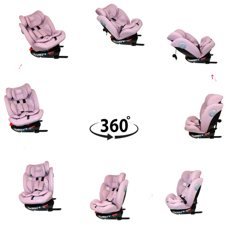 Autoasiento Giro 360 IBaby Rosa