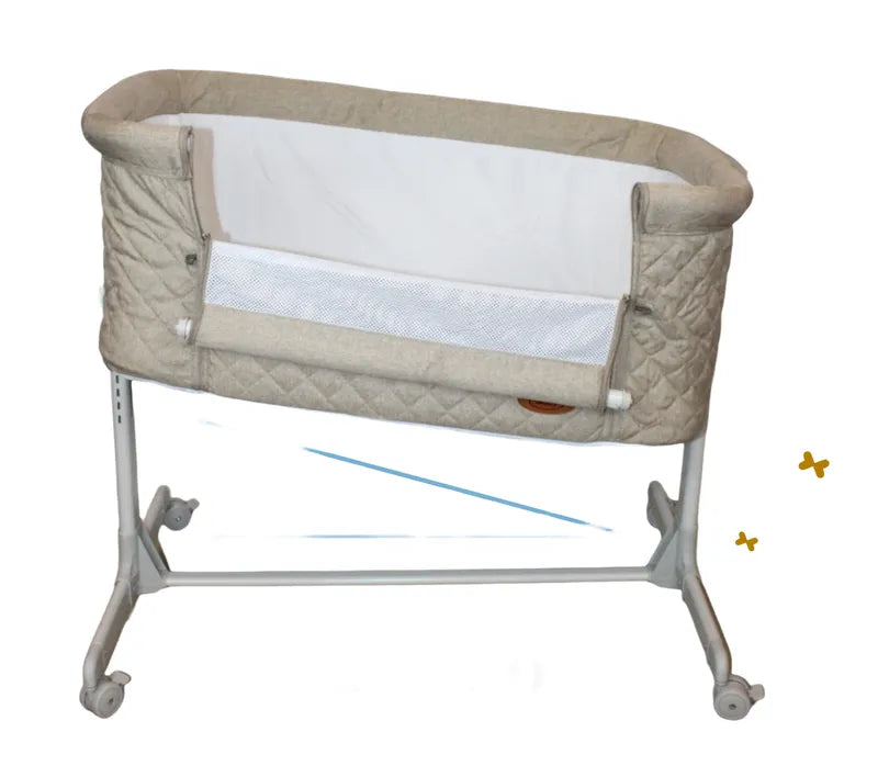 Colecho Para Bebe Con Posicion Anti Reflujo | Mau - Negro - Ibaby