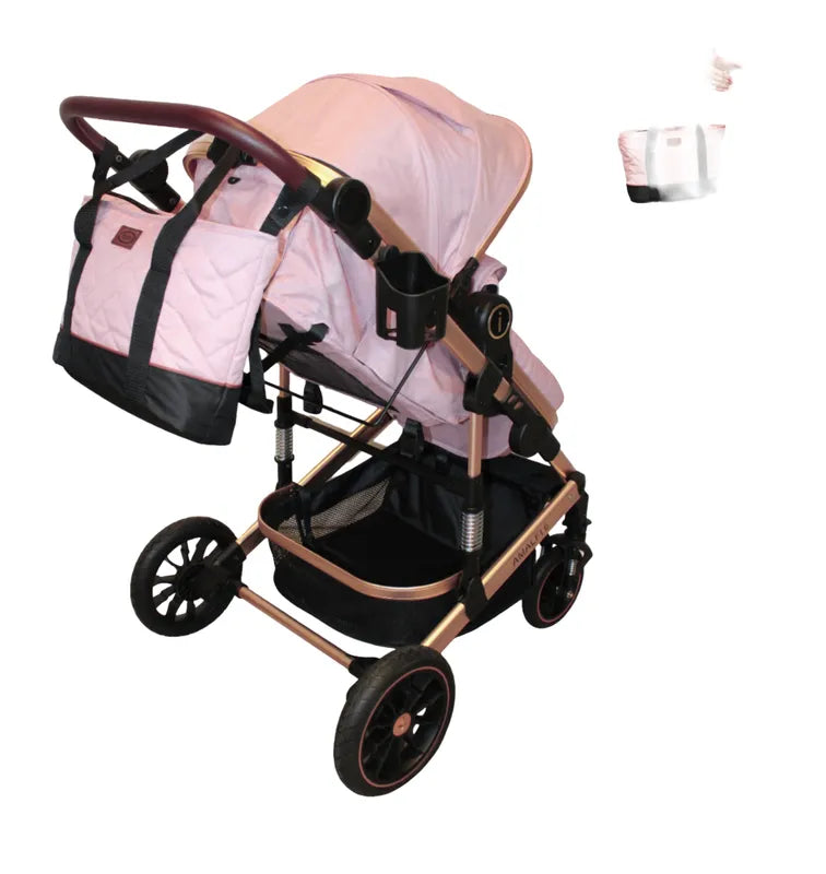 Carriola 6 En1 Mecedora Autoasiento Amalfi