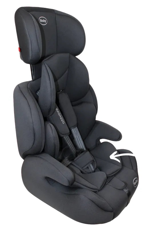 Autoasiento Ragazzo Booster Hasta 12 Años Negro