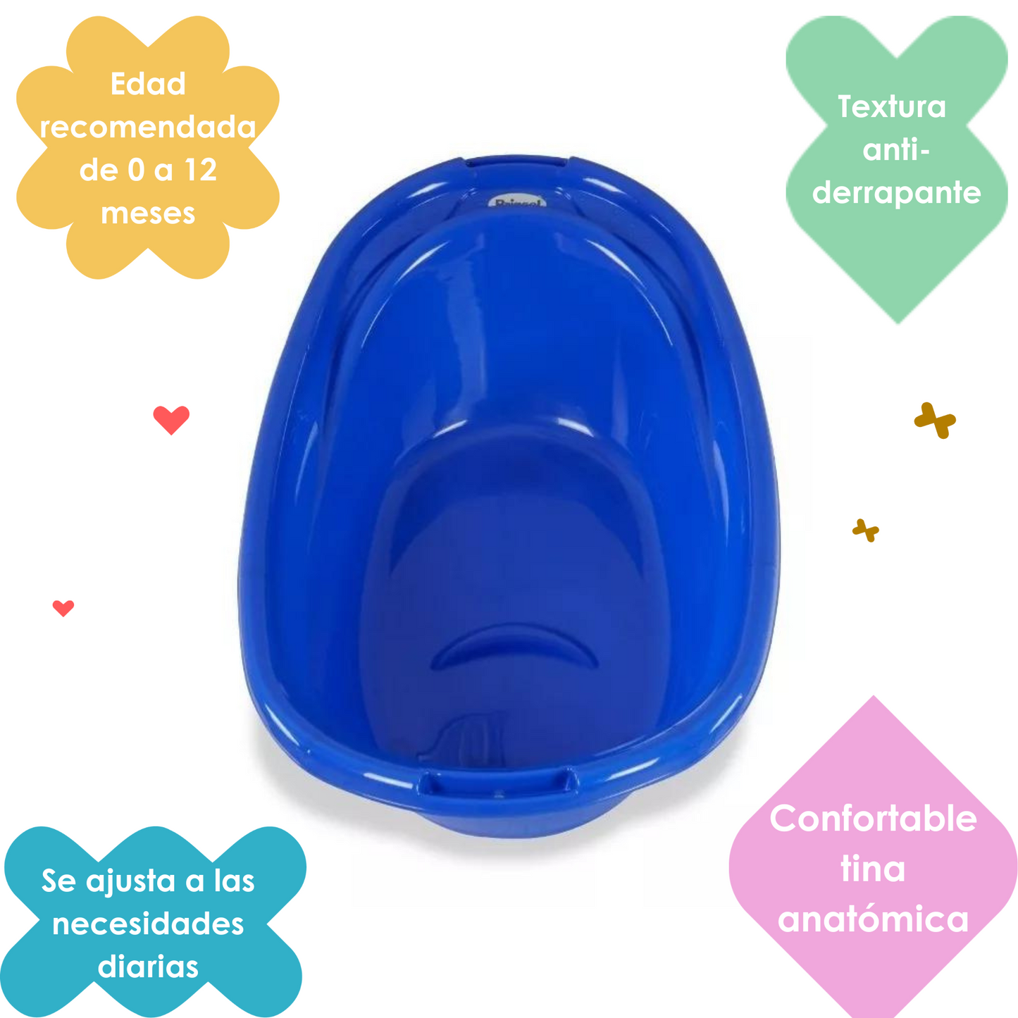Bañera Ola Azul Prinsel