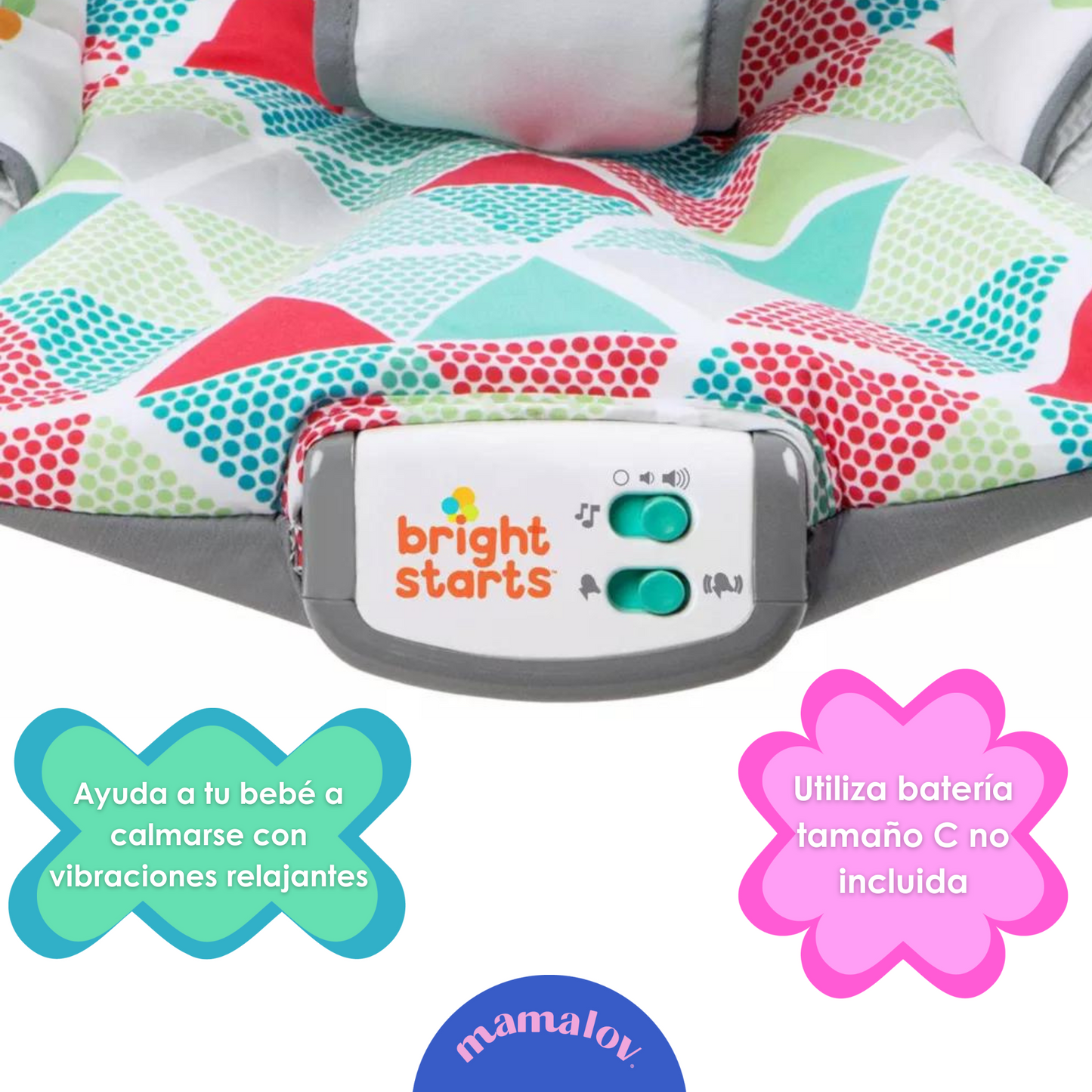 Bouncer Silla Vibradora Tucan Tango 10589 - Bright Starts