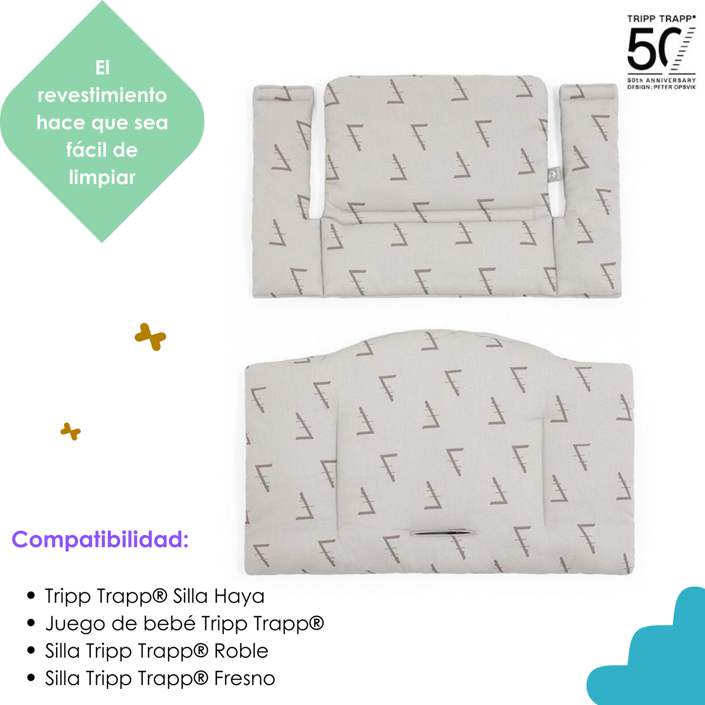Cushion Tripp Trapp Edicion 50 Aniversario - 100390 Stokke