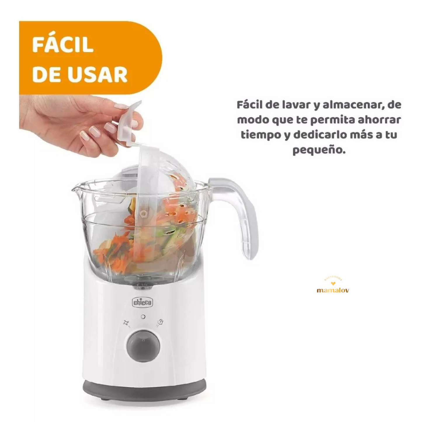 Procesador De Alimentos 4 En 1 Marca Chicco 61560