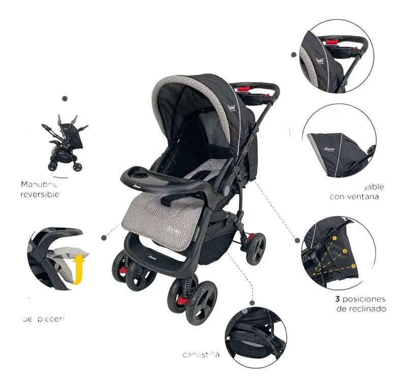 Carriola Travel System Aventura D bebe