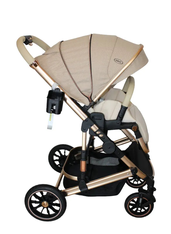 Carriola 4 en 1 Reversible Con Portabebe Alessia iBaby