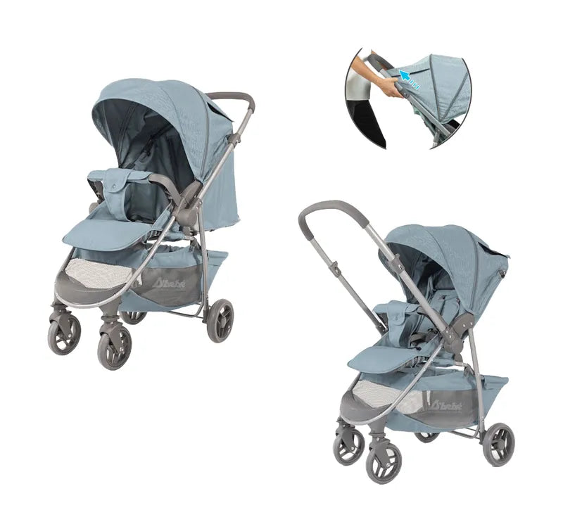Carriola De Bebe reversible multi-funcional Travel System Max