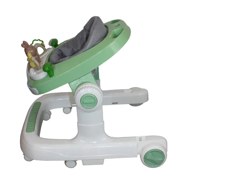 Andadera Caminadora 3 En 1 Musical Y Luces Verde Ibaby
