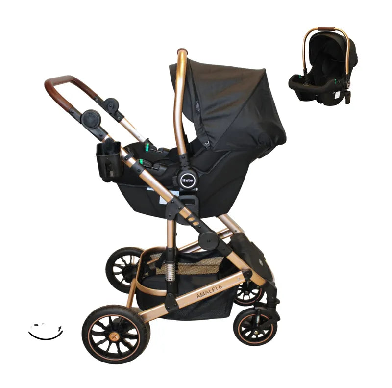 Carriola 6 En1 Mecedora Autoasiento Amalfi
