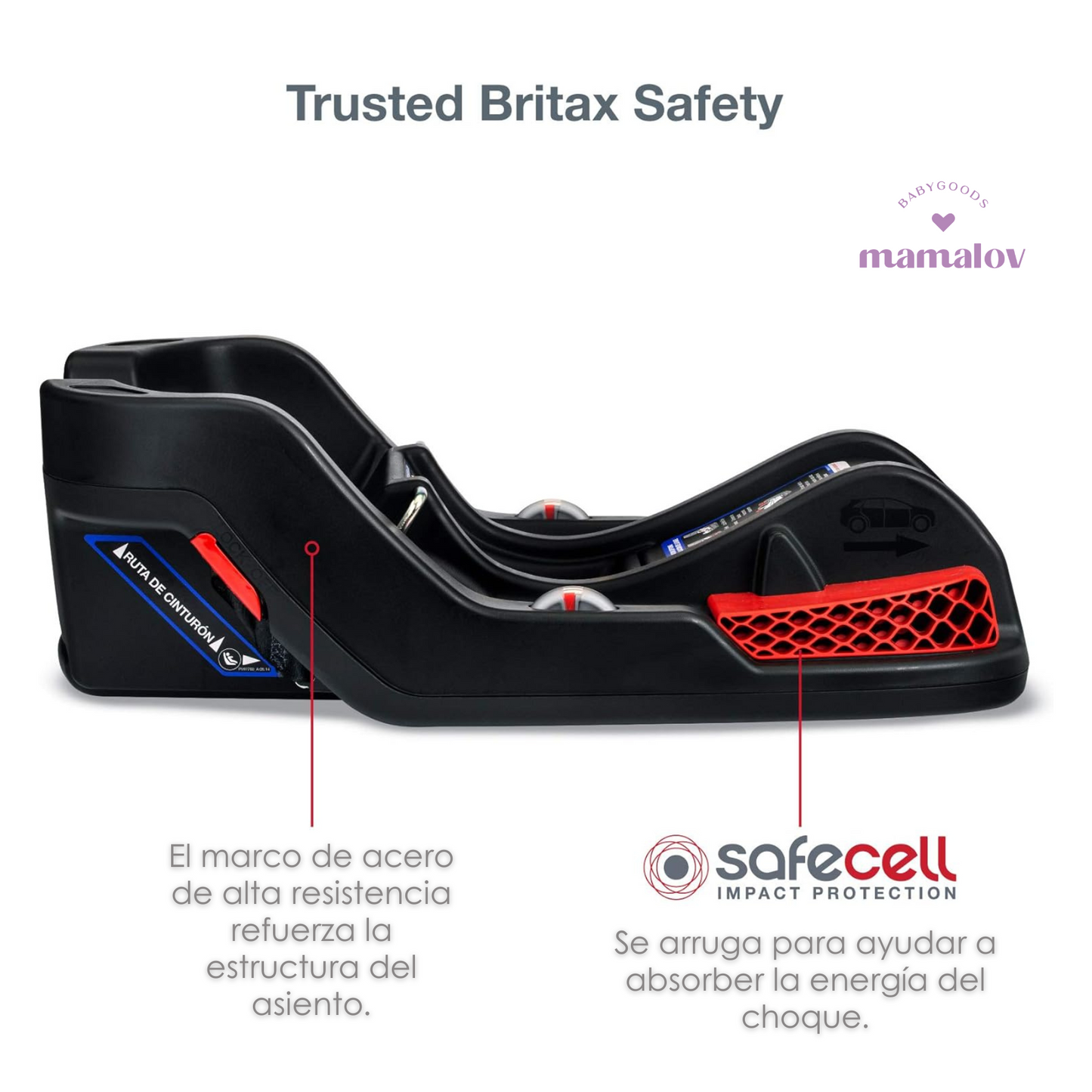 Carriola Para Correr B-free & B-safe Flexfit Con Autoasiento - Negro - Britax