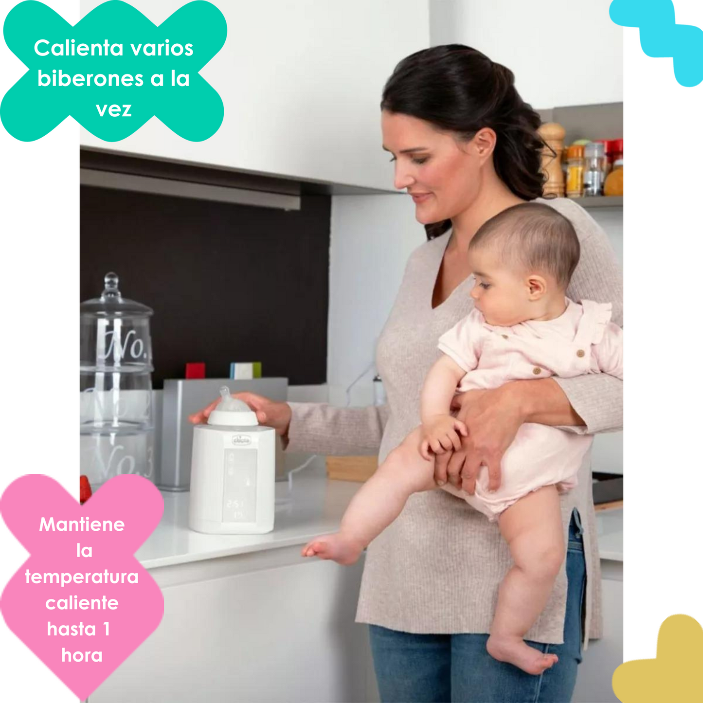 Calentador de Biberones y Esterilizador - 8058664158850 Chicco