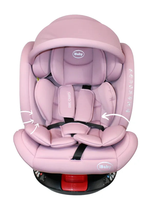 Autoasiento Giro 360 IBaby Rosa