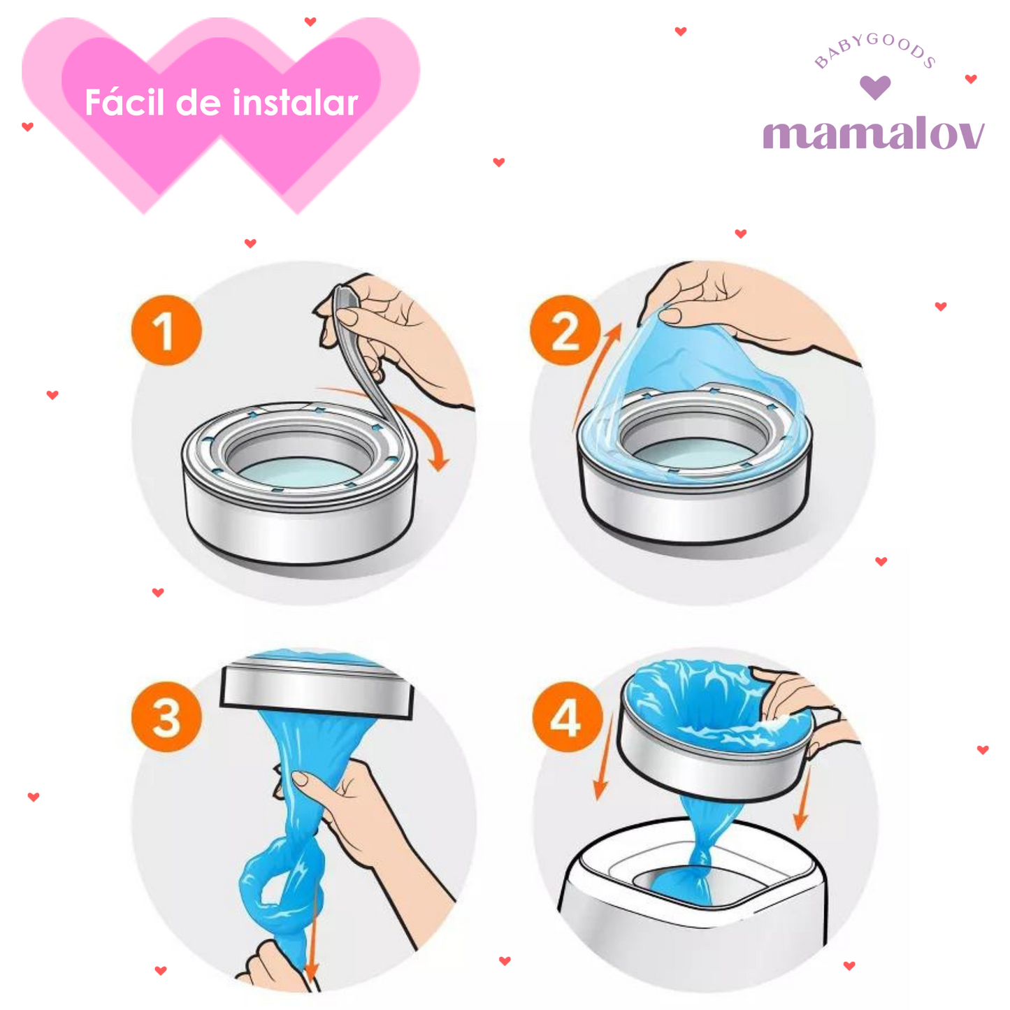 Bolsas De Repuestos Playtex 3 Paquetes - Diaper Genie