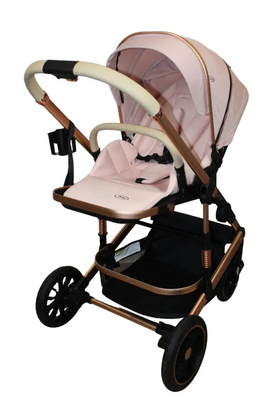 Carriola 4 en 1 Reversible Con Portabebe Alessia iBaby