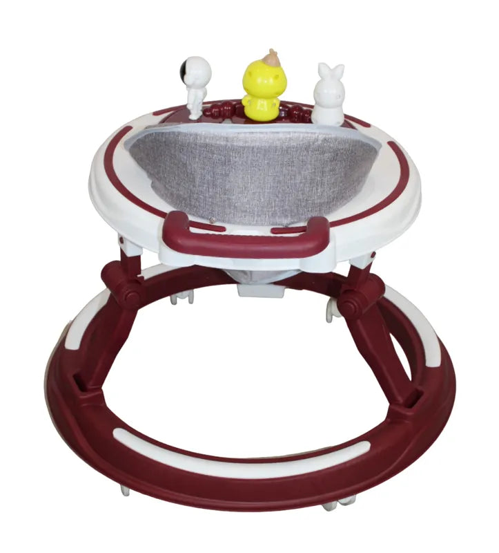 Andadera Para Bebe 3 En 1 Musical Con Luces Rojo ibaby