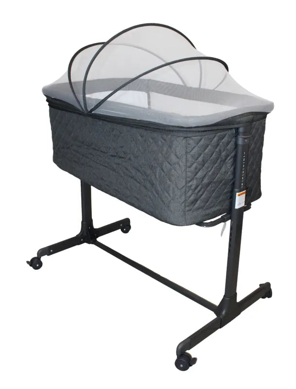 Colecho Para Bebe Con Posicion Anti Reflujo | Mau - Negro - Ibaby