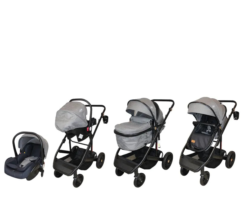 Carriola 4 En 1 Sistema De Viaje Todo Terreno Ibaby Cupra
