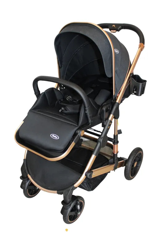 Carriola 4 en 1 Reversible Con Portabebe Alessia iBaby