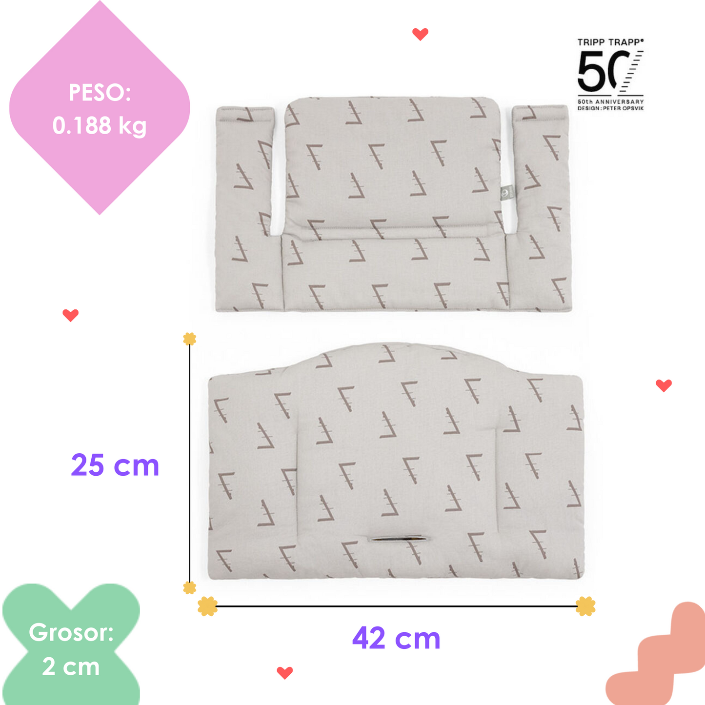 Cushion Tripp Trapp Edicion 50 Aniversario - 100390 Stokke