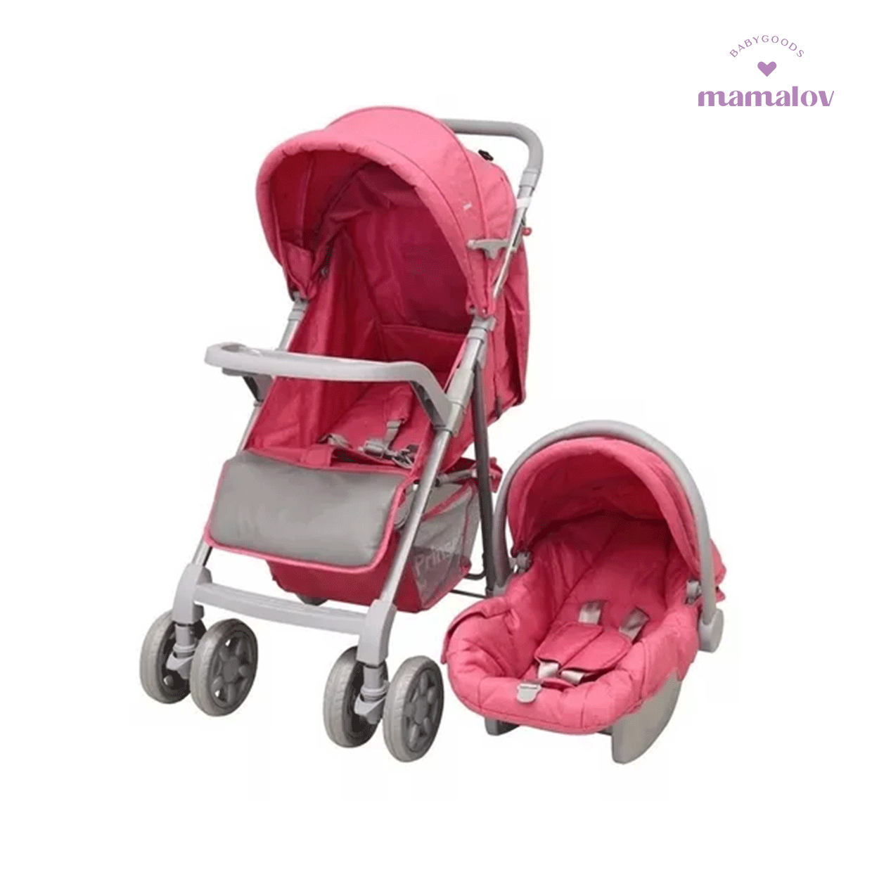 Carriola Sistema de Viaje Sevilla LX Rosa 5016 Prinsel