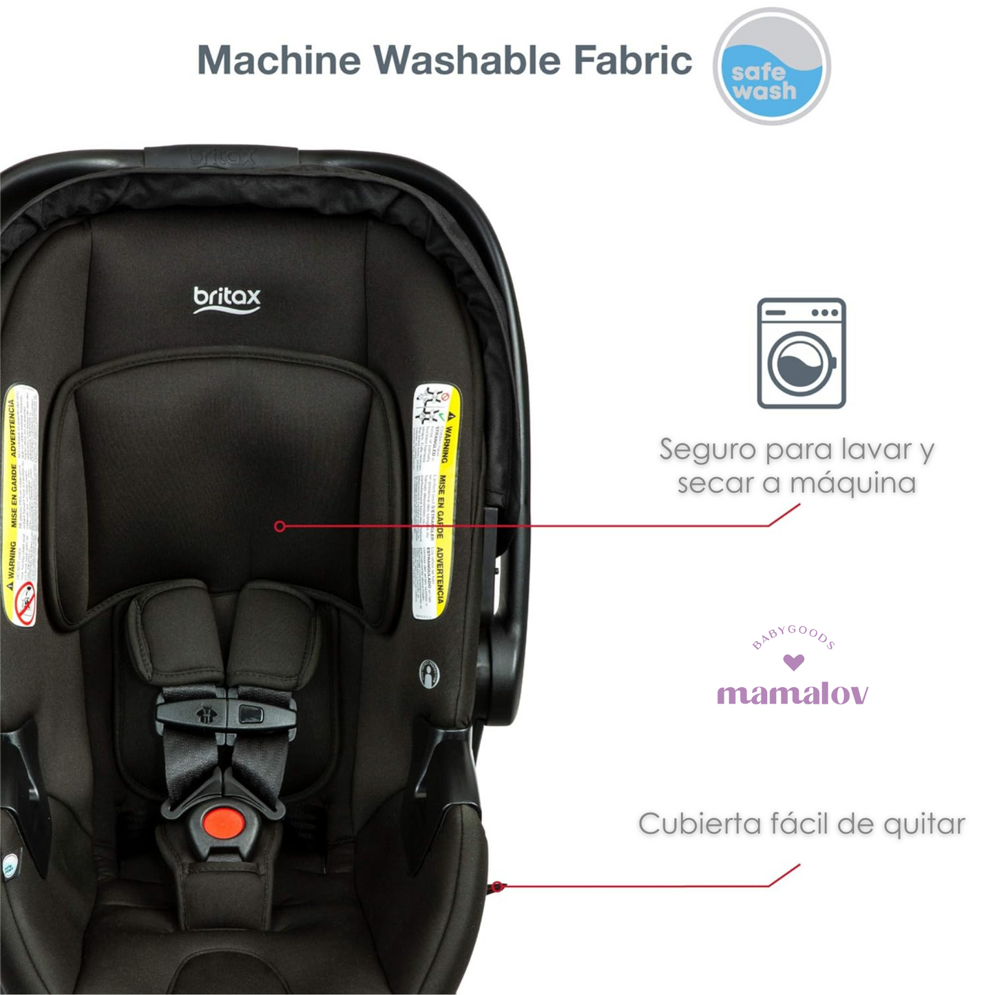 Carriola Para Correr B-lively & B-safe Con Autoasiento - Raven - Britax