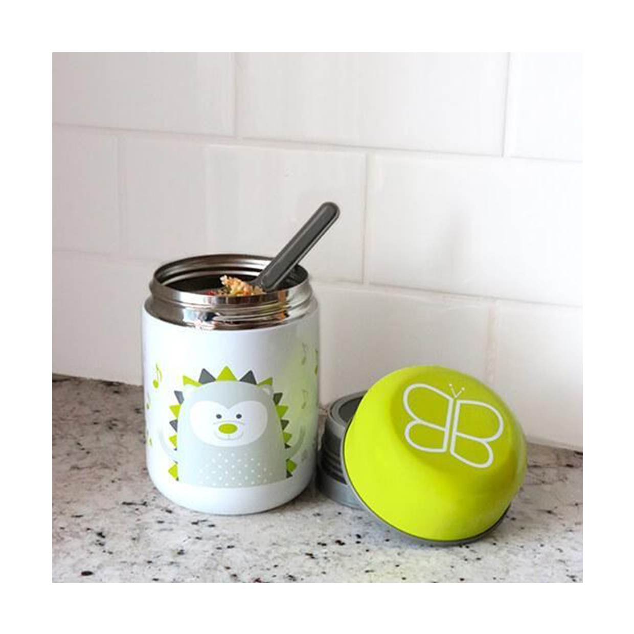 Recipiente Termico con Cuchara - Lima B0122-L BBLUV