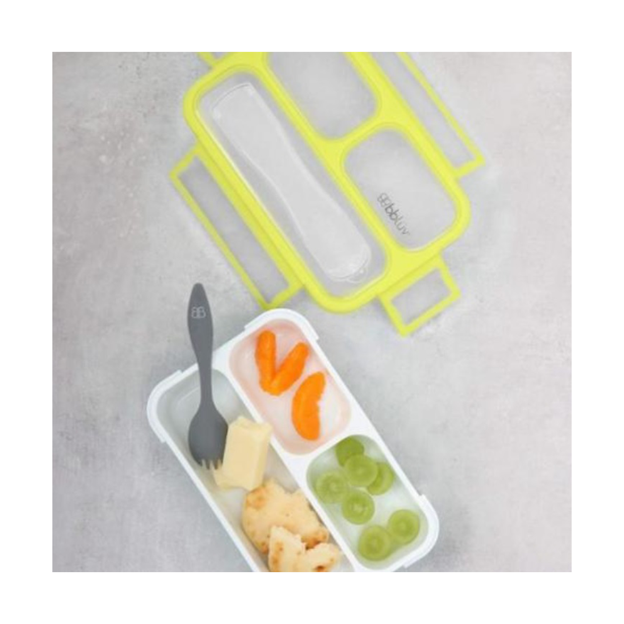 Lonchera Sellada con Tenedor - Lima B0123 BBLUV