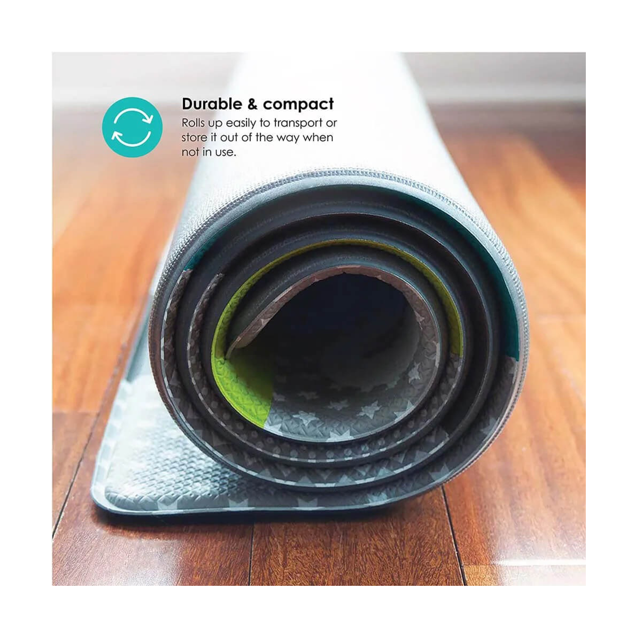 Tapete de Juego Suave, Reversible y Seguro - B0173 BBLUV