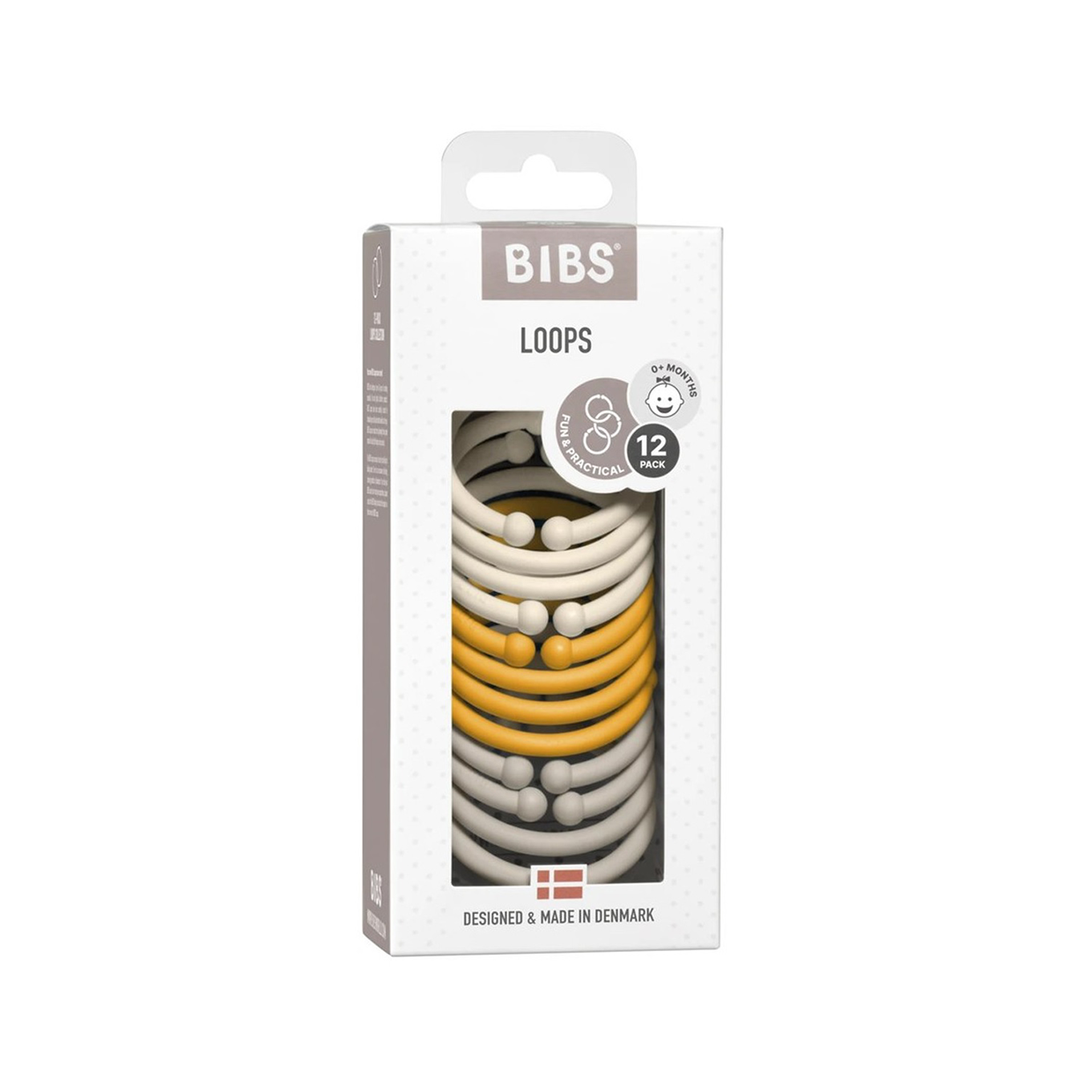 Mordedera 12 pzs - Ivory/Honey 900235 Bibs Denmark